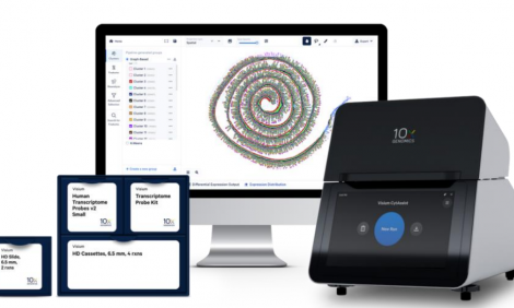 九游平台官网首例 HD 高分辨率空间转录组实验已顺利完成