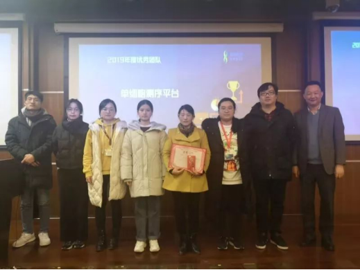九游平台官网 2019 年度优秀团队奖