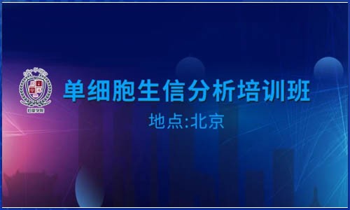 培训班报名 | 单细胞生信分析线下培训班火热报名中！