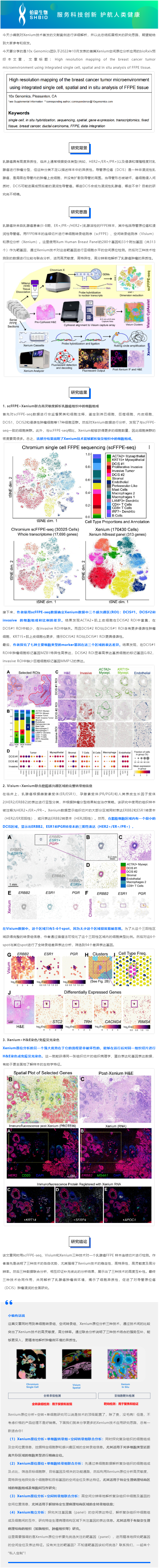 9-8Xenium 空间原位分析高端局——从文献解析到研究思路大揭秘
